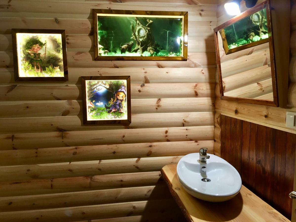 Holzhaus Trollbluemchen Am Wald Und See Neuruppin Eksteriør bilde