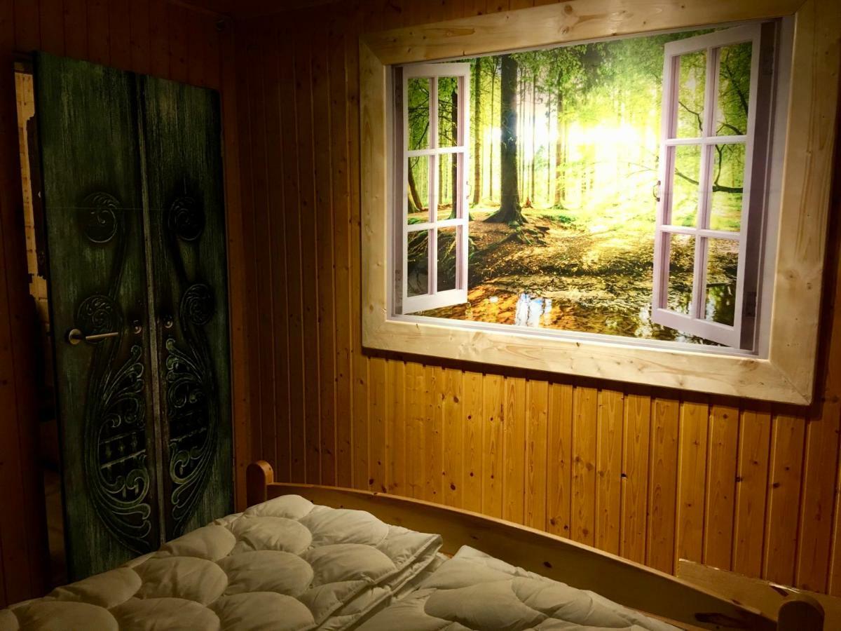 Holzhaus Trollbluemchen Am Wald Und See Neuruppin Eksteriør bilde