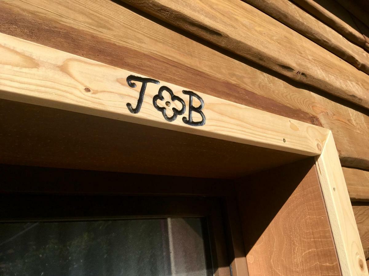 Holzhaus Trollbluemchen Am Wald Und See Neuruppin Eksteriør bilde
