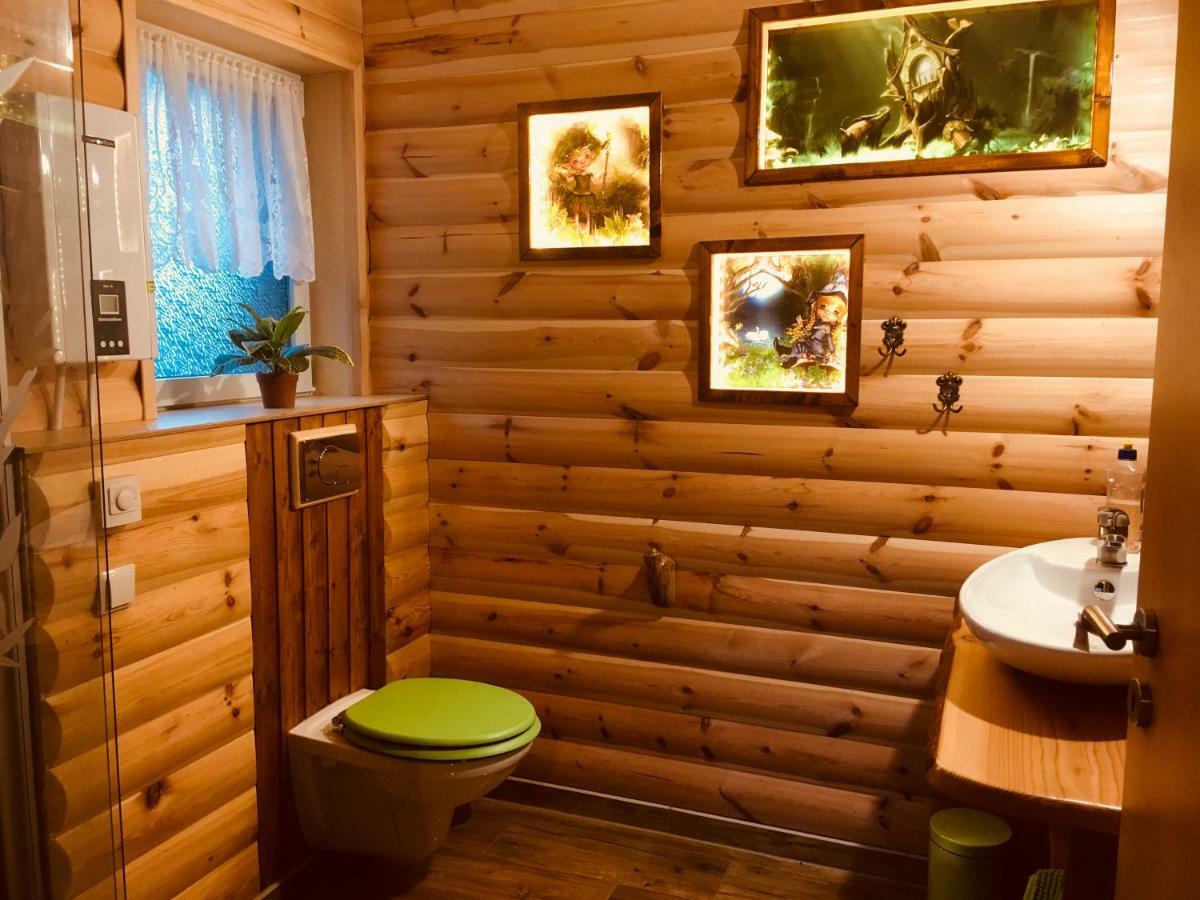 Holzhaus Trollbluemchen Am Wald Und See Neuruppin Eksteriør bilde