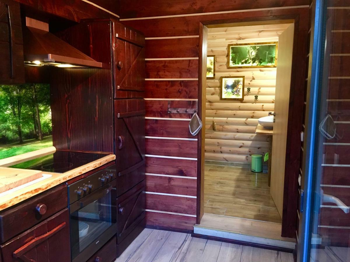 Holzhaus Trollbluemchen Am Wald Und See Neuruppin Eksteriør bilde